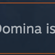 The takedown notice on Domina's Steam storefront page.